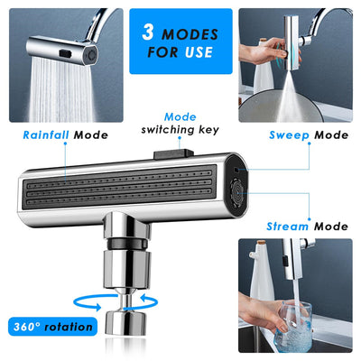 Multifunctional 3-in-1 kitchen faucet outlet