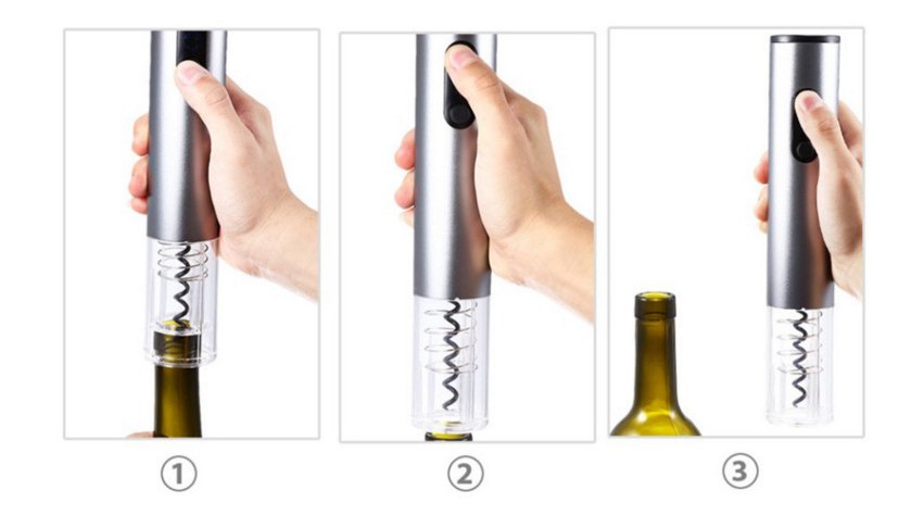Automatic Electric Bottle Red Wine Opener - Just4U