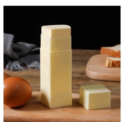 Butter Sticks Small Piece Butter Box Kitchen Baking Storage Box - Just4U