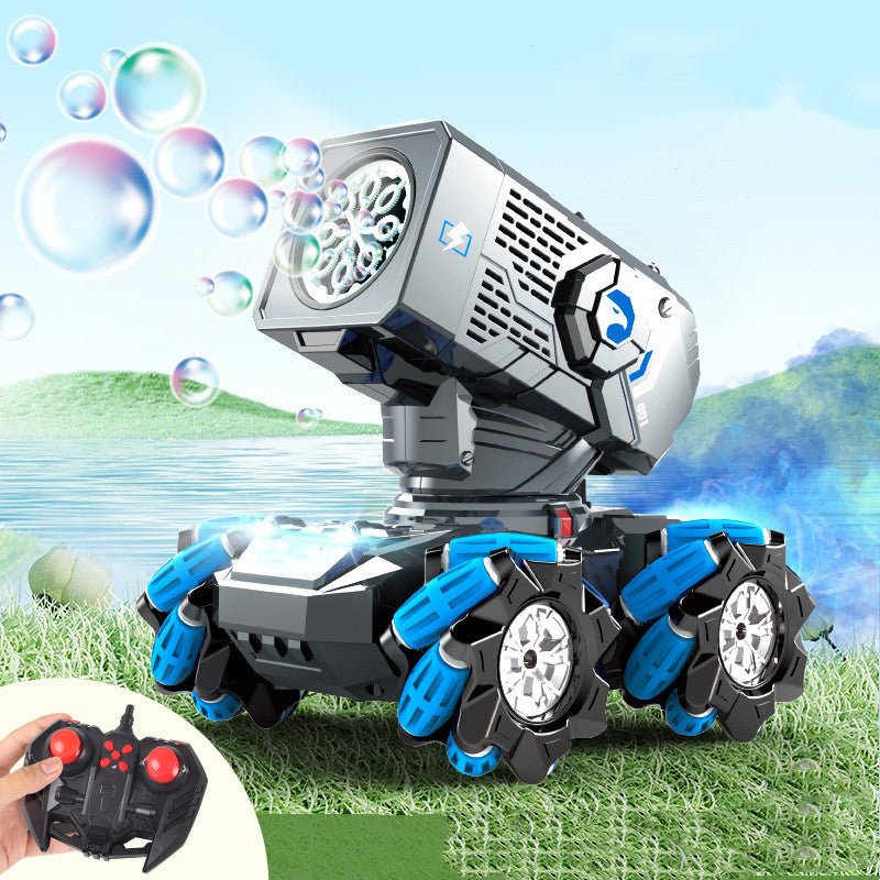 Children's Bubble Blowing Remote Control Car - Just4U