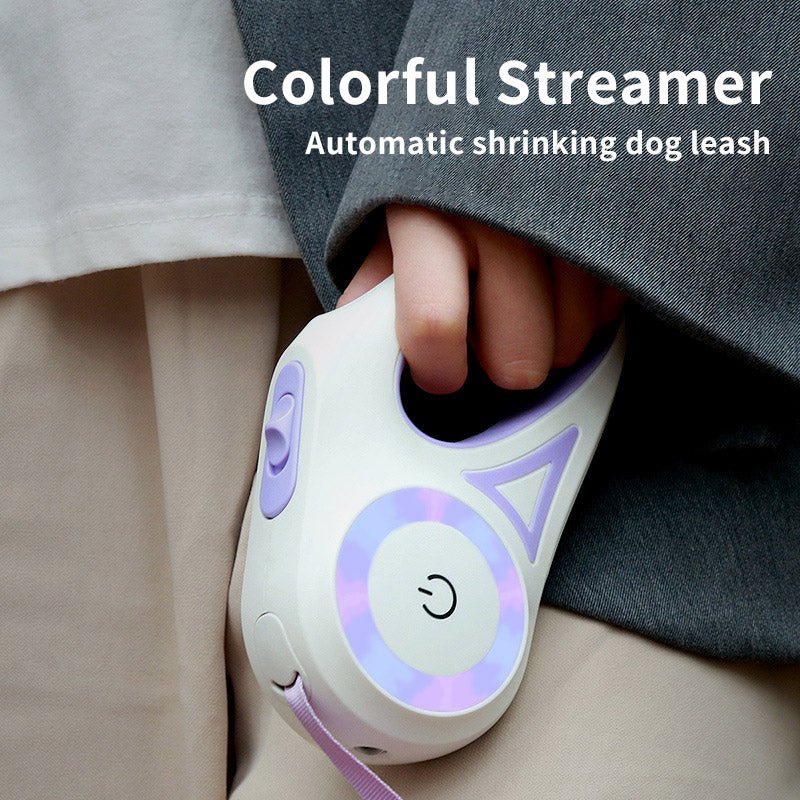 Dog Leash Retractable Leash And Dog Collar Spotlight Automatic Pet Dog Cat Traction Rope For Small Medium Dogs Pet Product - Just4U