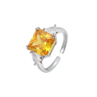 Fashion Special-interest Temperamental Index Finger Little Finger Ring Bright - Just4U