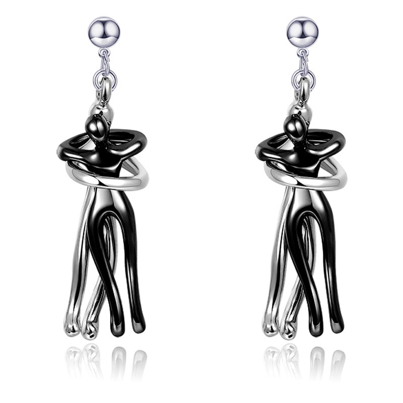 Lovers embrace Earrings - Just4U