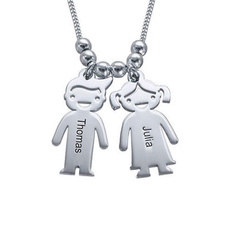 Lovers Series Gingerbread Villain Necklace Interesting Personality - Just4U