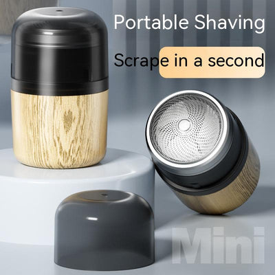 Mini Electric Shaver For Men Pocket Size Washable Rechargeable Portable Cordless Trimmer Knive Face Beard Razor Hair Trimmer - Just4U