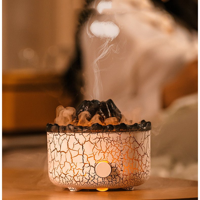 New Creative Volcano Humidifier Aromatherapy Machine Spray Humidifier Diffuser - Just4U