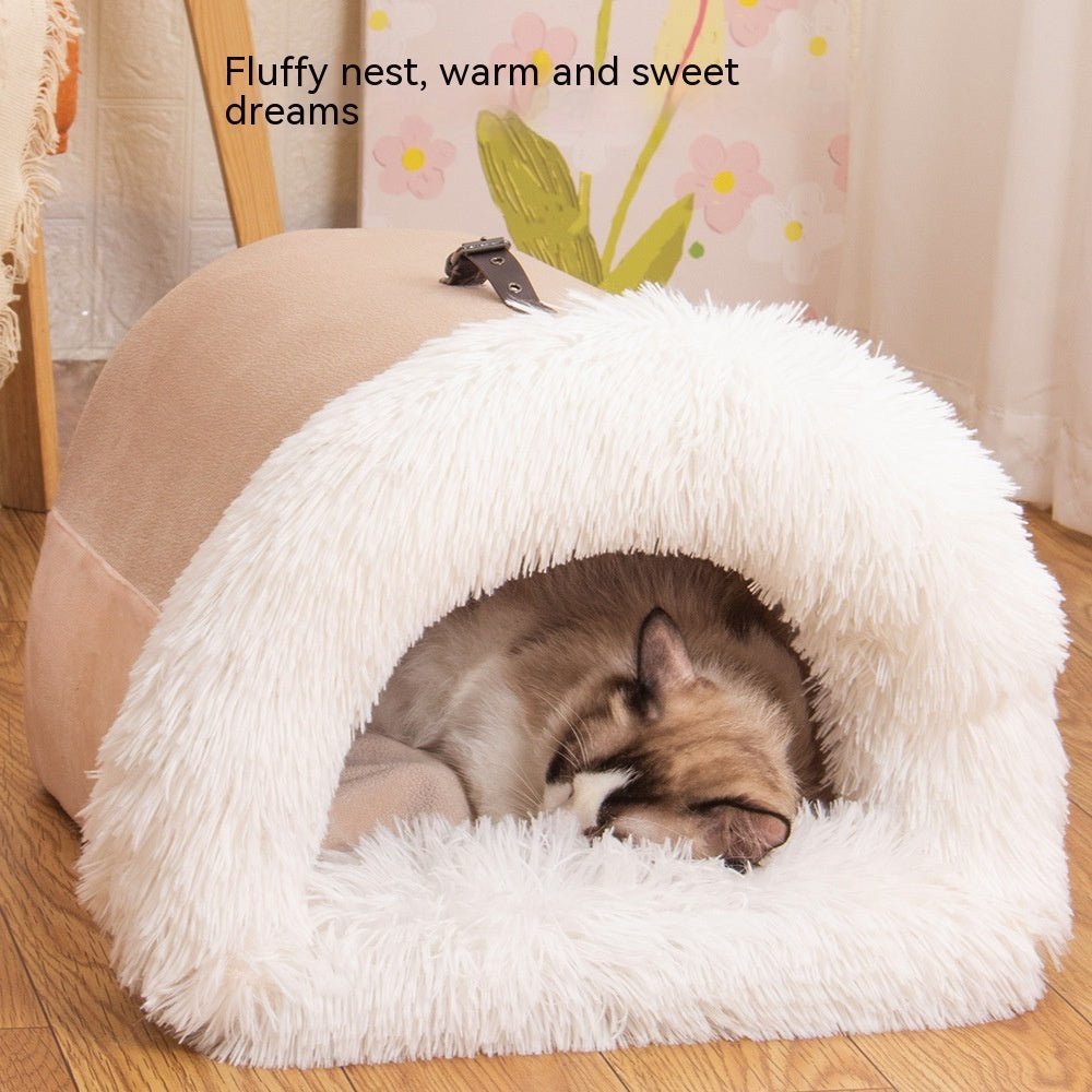 Portable Autumn And Winter Warm Pet Nest - Just4U
