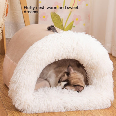 Portable Autumn And Winter Warm Pet Nest - Just4U