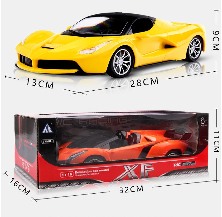 Remote Control Racing Car 116 Model - Just4U