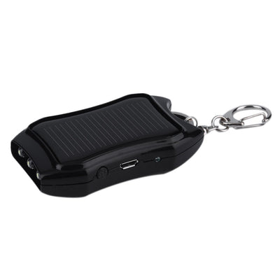 Solar Phone Power Bank Flashlight Keychain - Just4U