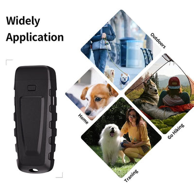 Ultrasonic Dog Training Barking Stopper Handheld Training Bark Control Device, Dog Bark Deterrent Device Pets Products - Just4U