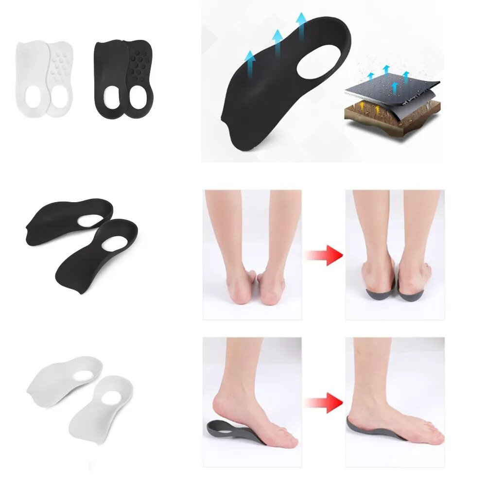 Unisex Support Orthopedic Insoles Fascitis Plantar Foot Health Care Pads Arch Support Orthopedic Insoles Shoes Sole Pad Feet Car - Just4U